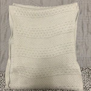 Sparkly White Scarf!